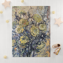 Load image into Gallery viewer, Florals Soft Fleece Blanket