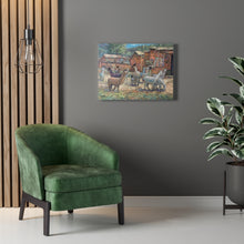 Load image into Gallery viewer, Travel - Alpaca Rush Hour Canvas Gallery Wraps