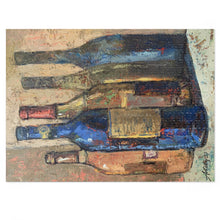 Load image into Gallery viewer, Wine - Blue Bottle - Jigsaw Puzzle (252, 500)