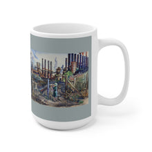 Load image into Gallery viewer, Travel - YSU Steel Mill Ceramic Mug 15oz