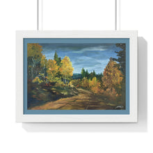 Load image into Gallery viewer, Travel - Canada Fall Drive  - Premium Framed Horizontal Poster
