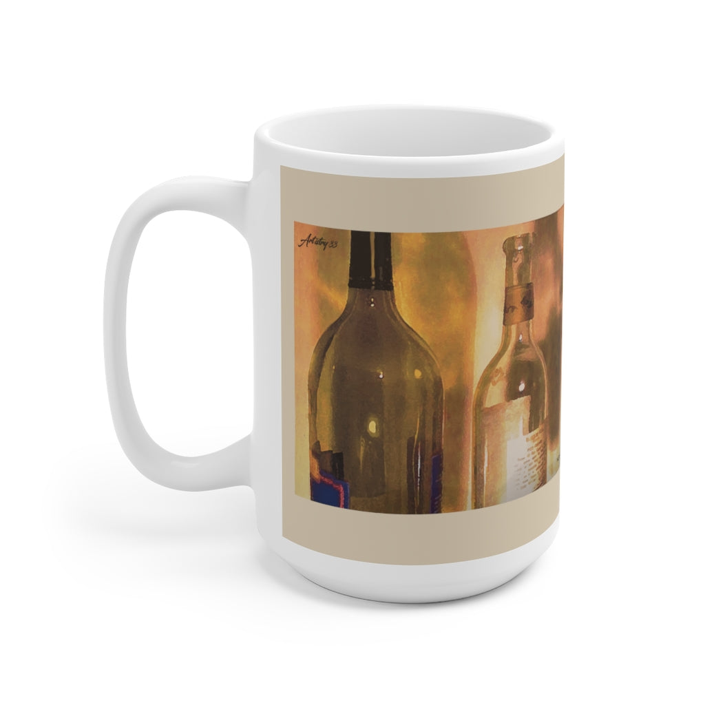 Wine Ceramic Mug 15oz