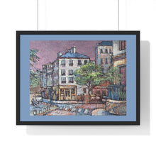 Load image into Gallery viewer, Travel - Paris Street  - Premium Framed Horizontal Poster
