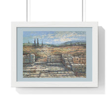 Load image into Gallery viewer, Travel - Tuscan View - Premium Framed Horizontal Poster
