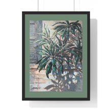 Load image into Gallery viewer, Florals - Plant Shadows - Premium Framed Vertical Poster

