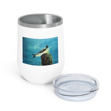 Load image into Gallery viewer, Coastal - Birds Eye View - 12oz Insulated Wine Tumbler
