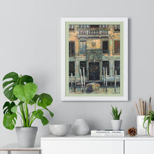 Load image into Gallery viewer, Coastal -Venice Architecture - Premium Framed Vertical Poster
