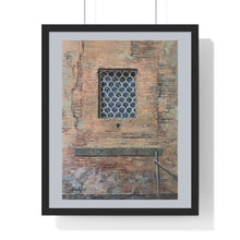 Load image into Gallery viewer, Travel - Window in Italy Premium Framed Vertical Poster
