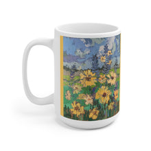 Load image into Gallery viewer, Florals Ceramic Mug 15oz
