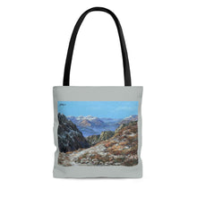 Load image into Gallery viewer, Travel - Other Side of Mountain Tote Bag
