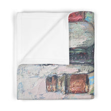 Load image into Gallery viewer, Wine Soft Fleece Blanket
