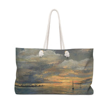 Load image into Gallery viewer, Coastal Weekender Bag - Sunset Sail
