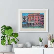 Load image into Gallery viewer, Travel - Venice Colors  - Premium Framed Horizontal Poster
