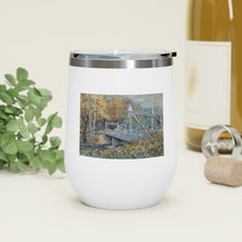 Load image into Gallery viewer, Mill Creek Park - Silver Bridge - 12oz Insulated Wine Tumbler
