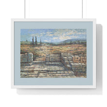 Load image into Gallery viewer, Travel - Tuscan View - Premium Framed Horizontal Poster
