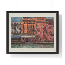 Load image into Gallery viewer, Travel - Venice Views - Premium Framed Horizontal Poster
