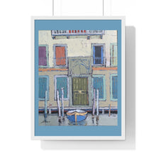 Load image into Gallery viewer, Coastal - Venice Dock - Premium Framed Vertical Poster
