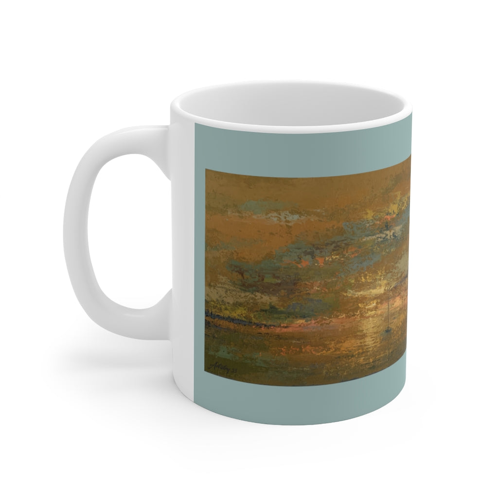 Coastal Ceramic Mug 11oz