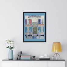 Load image into Gallery viewer, Coastal - Venice Dock - Premium Framed Vertical Poster
