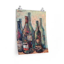 Load image into Gallery viewer, Wine - 3 Bottle Shadows - Premium Matte vertical posters
