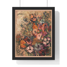 Load image into Gallery viewer, Florals Premium Framed Vertical Poster
