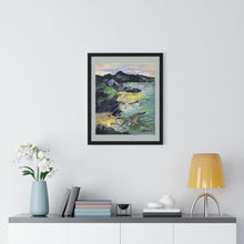 Load image into Gallery viewer, Travel - Gulls Watercolor Premium Framed Vertical Poster
