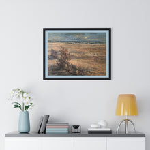 Load image into Gallery viewer, Coastal - Winter Beach - Premium Framed Horizontal Poster
