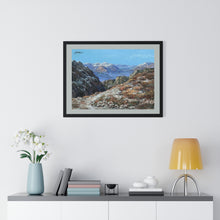 Load image into Gallery viewer, Travel - Other Side of Mountain - Premium Framed Horizontal Poster
