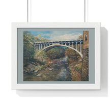 Load image into Gallery viewer, Mill Creek Park - Bridge over Mill Creek - Premium Framed Horizontal Poster
