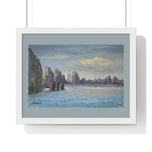 Load image into Gallery viewer, Coastal - Sicilian Islands - Premium Framed Horizontal Poster
