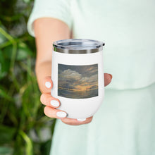 Load image into Gallery viewer, Coastal - Sunset Sail - 12oz Insulated Wine Tumbler
