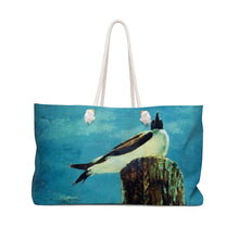 Load image into Gallery viewer, Coastal Weekender Bag - Birds Eye View
