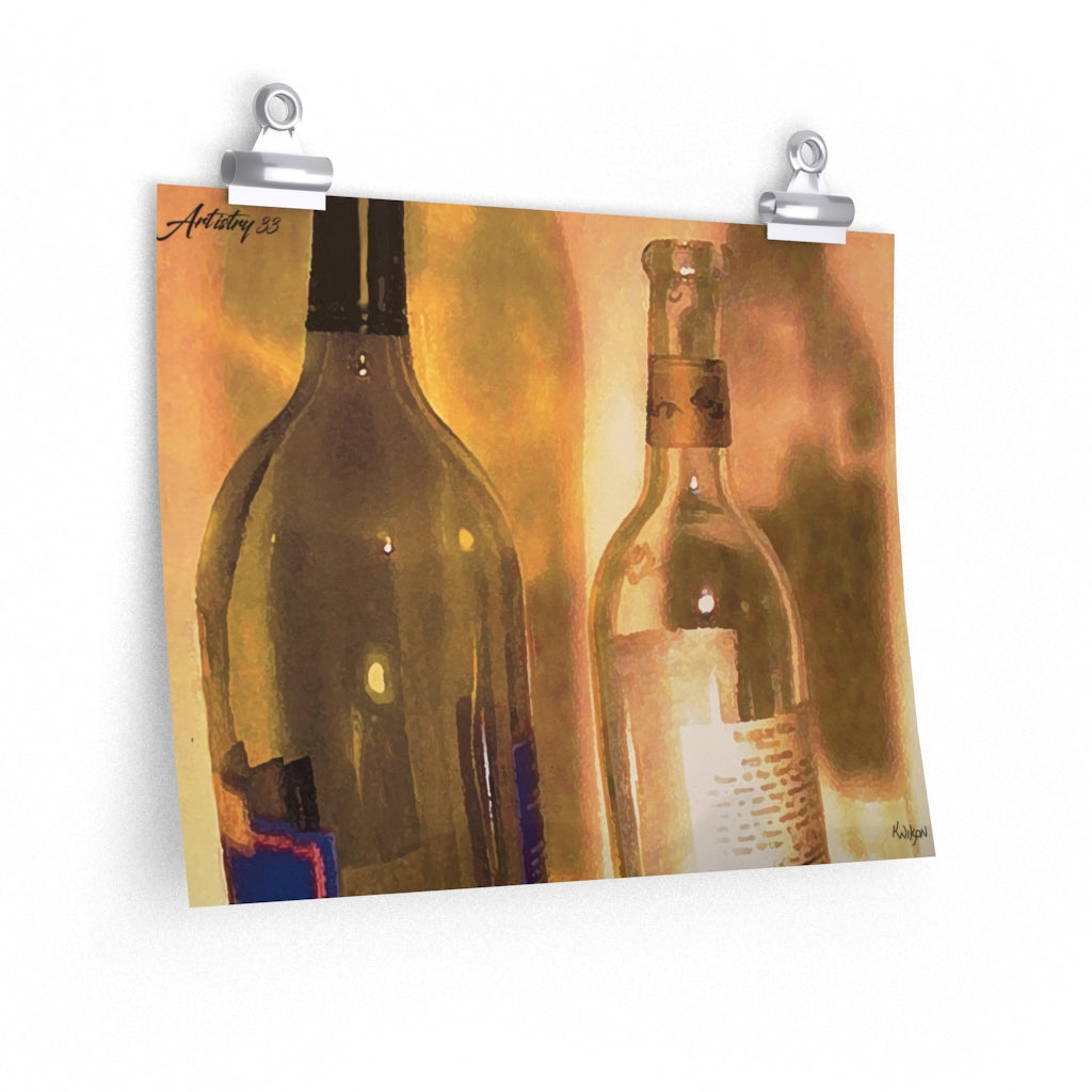 Wine - Premium Matte horizontal posters