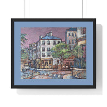 Load image into Gallery viewer, Travel - Paris Street  - Premium Framed Horizontal Poster
