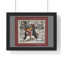 Load image into Gallery viewer, YSU Penny and Pete - Premium Framed Horizontal Poster
