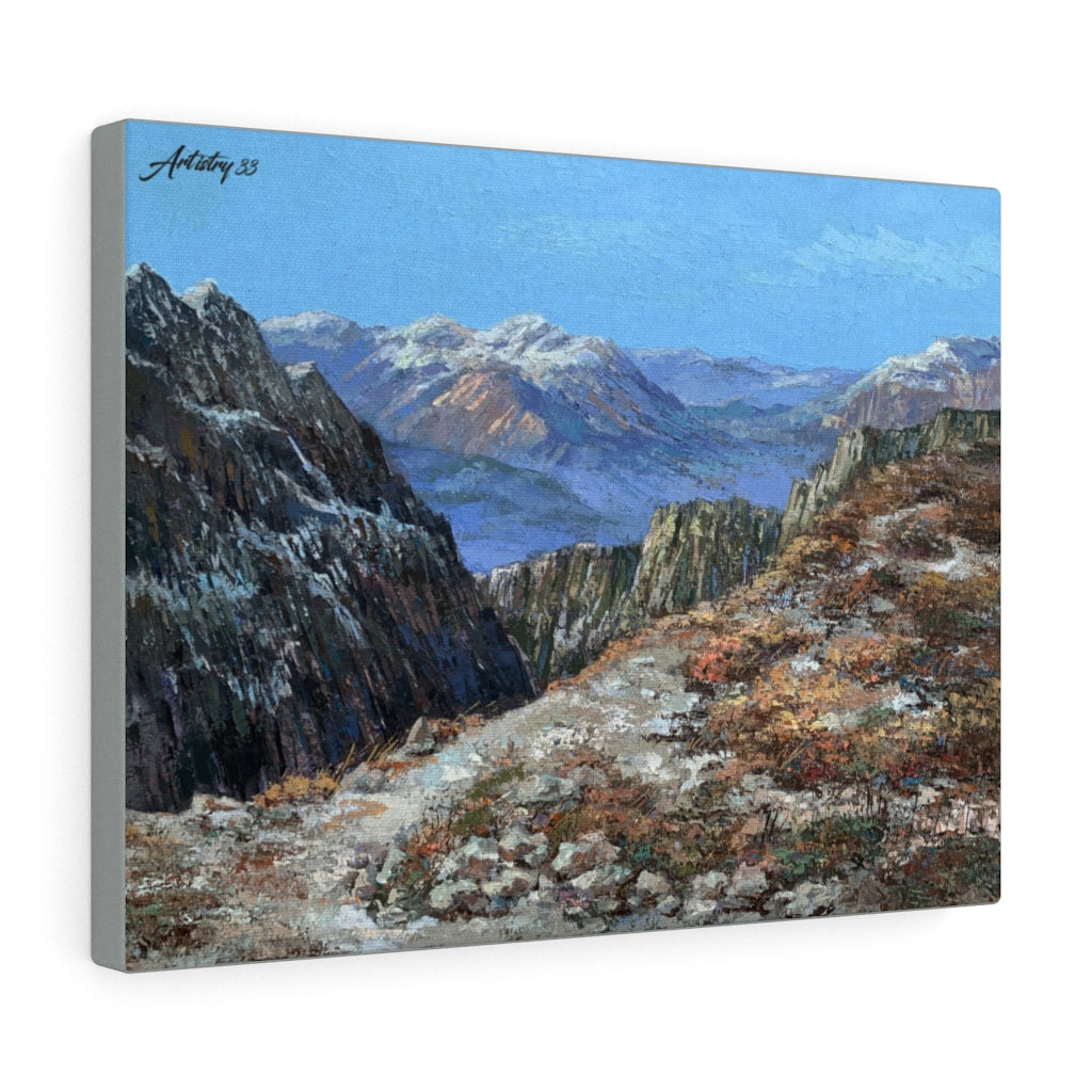 Travel - Other Side of Mountain Canvas Gallery Wraps