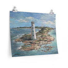 Load image into Gallery viewer, Coastal - Bahama Lighthouse - Premium Matte horizontal posters
