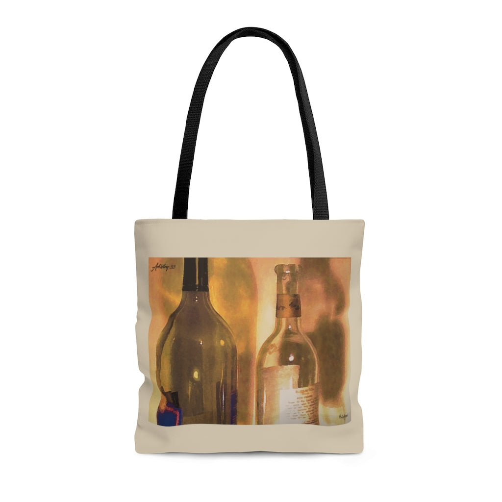 Wine AOP Tote Bag