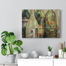 Load image into Gallery viewer, Wine - White Bottle Canvas Gallery Wraps

