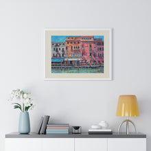 Load image into Gallery viewer, Travel - Venice Colors  - Premium Framed Horizontal Poster
