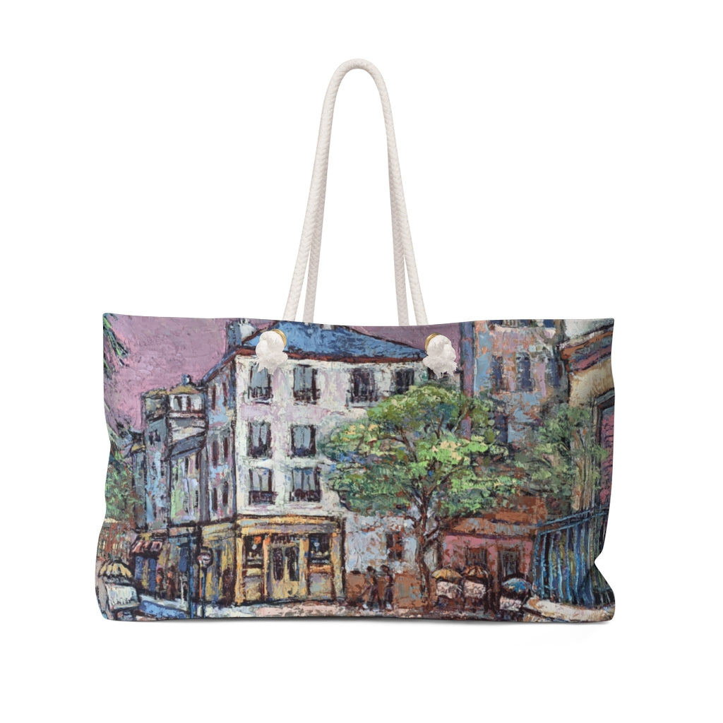 Travel - Paris Street  Weekender Bag