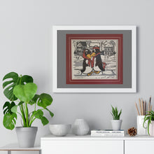 Load image into Gallery viewer, YSU Penny and Pete - Premium Framed Horizontal Poster
