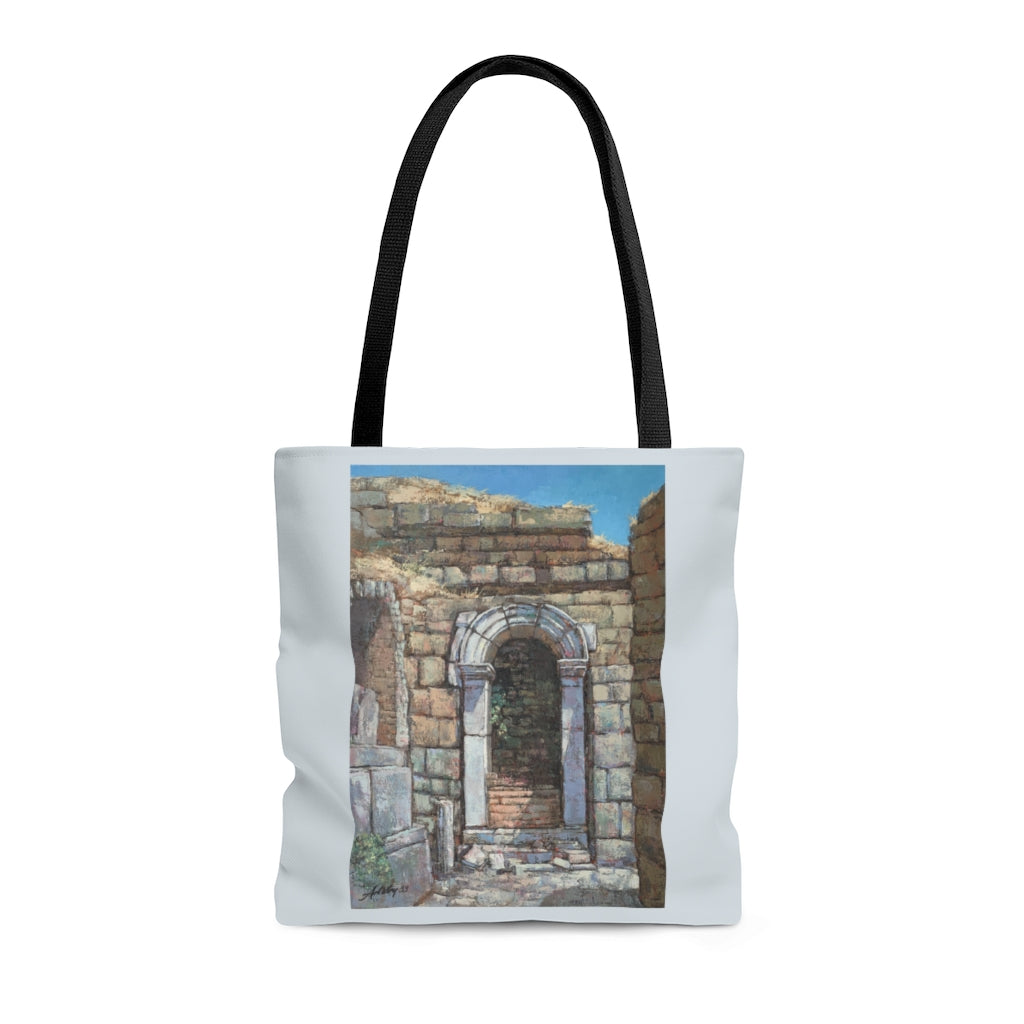 Travel - Greek Arch Tote Bag