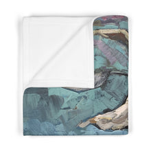 Load image into Gallery viewer, Florals Soft Fleece Blanket
