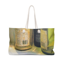 Load image into Gallery viewer, Wine Weekender Bag - 2 wine Labels
