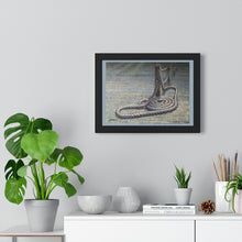 Load image into Gallery viewer, Coastal - Coiled Rope on Dock - Premium Framed Horizontal Poster
