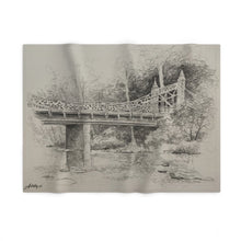 Load image into Gallery viewer, Mill Creek Park / NE Ohio Soft Fleece Blanket
