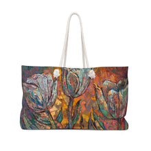 Load image into Gallery viewer, Florals Weekender Bag - 3 Tulips
