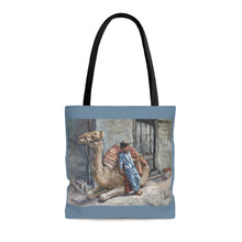Load image into Gallery viewer, Travel - Egypt Camel and Boy Tote Bag
