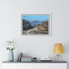 Load image into Gallery viewer, Travel - Other Side of Mountain - Premium Framed Horizontal Poster
